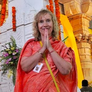 Frances Knight in India